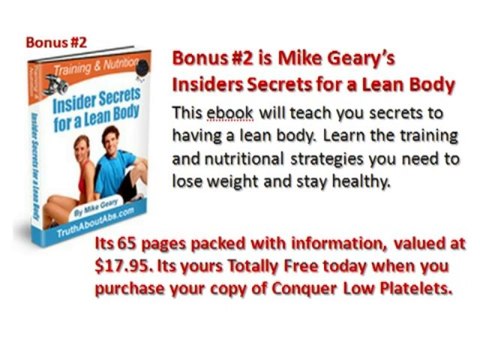 GET RID OF low platelets | conquer low platelets