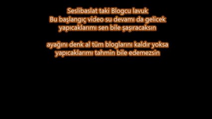 SeSLiBaSLaT.CoM - SesliBaslat - İbnenin Evlatı Seni Bi siqersem bütün dünya ayakta alkışlar adam ol