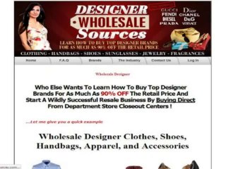 Designer Wholesale Sources