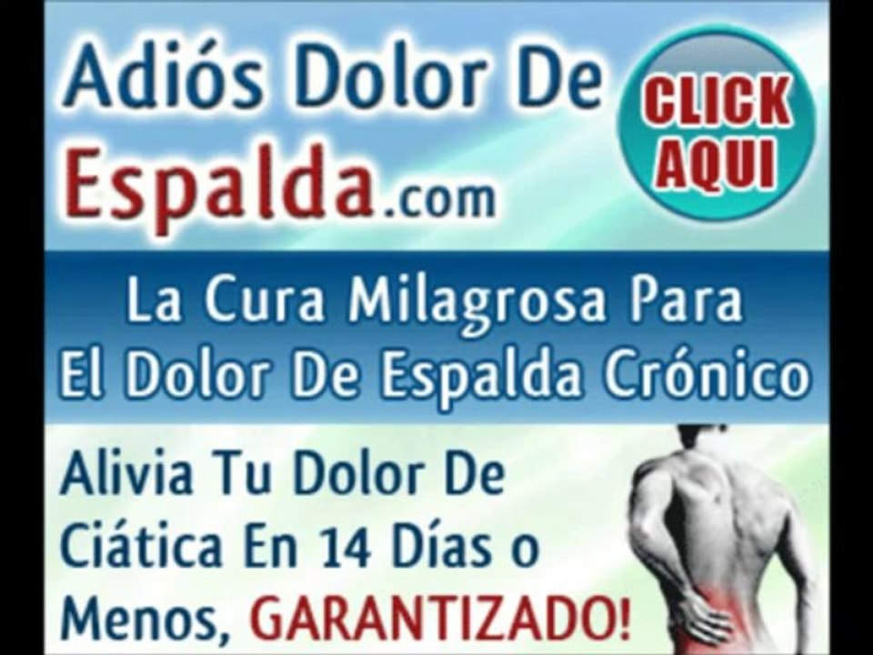 ADIOS DOLOR DE ESPALDA