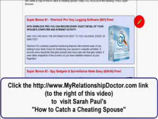 Gotcha! How to Catch a Cheating Spouse