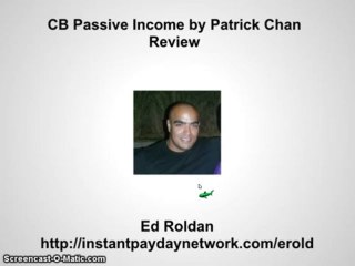 CB Passive Income License Program by Patrick Chan Review - WATCH THIS FIRST - CB Passive Income