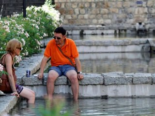 El calor plasmado por los fotógrafos de EFE