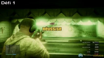 GTA V : Défis du stand de tir : Fusil d'assaut
