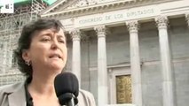 Greenpeace escala el Congreso español contra la Ley de Costas