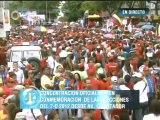 Inicia concentración en varios puntos de Caracas para marcha oficialista