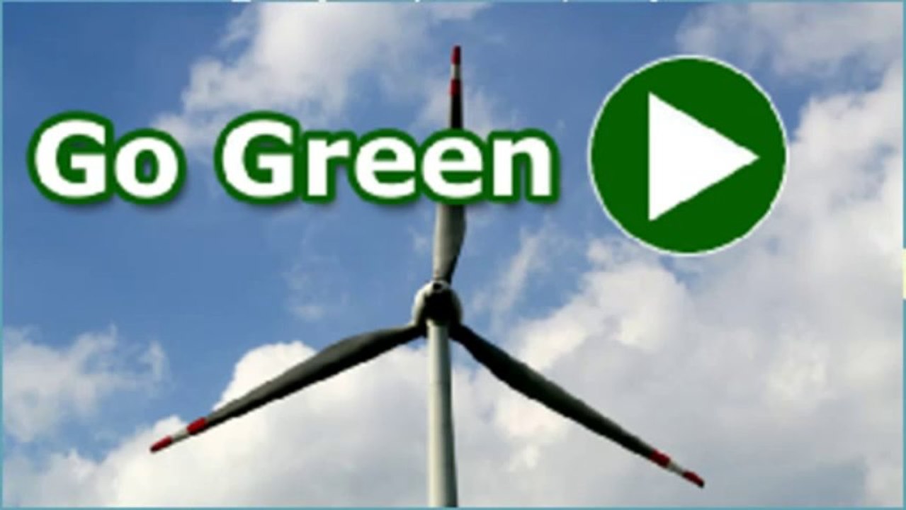 Go Green with Green Electricity by Energy By Water a DIY Project for renewable energy.