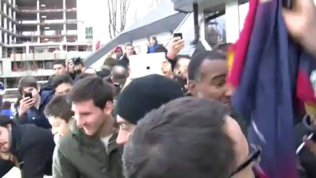 Vidéo: Lionel Messi à Neuilly