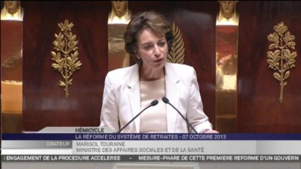 Marisol Touraine défend une réforme "juste" et "responsable"