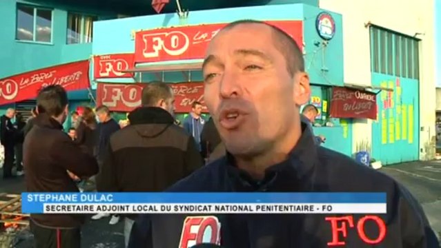 Maison d'arrêt de Villeneuve-les-Maguelone : les surveillants protestent contre les sous-effectifs d