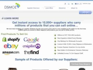 Dsmoz Drop Shipper / Wholesale Supplier Directory