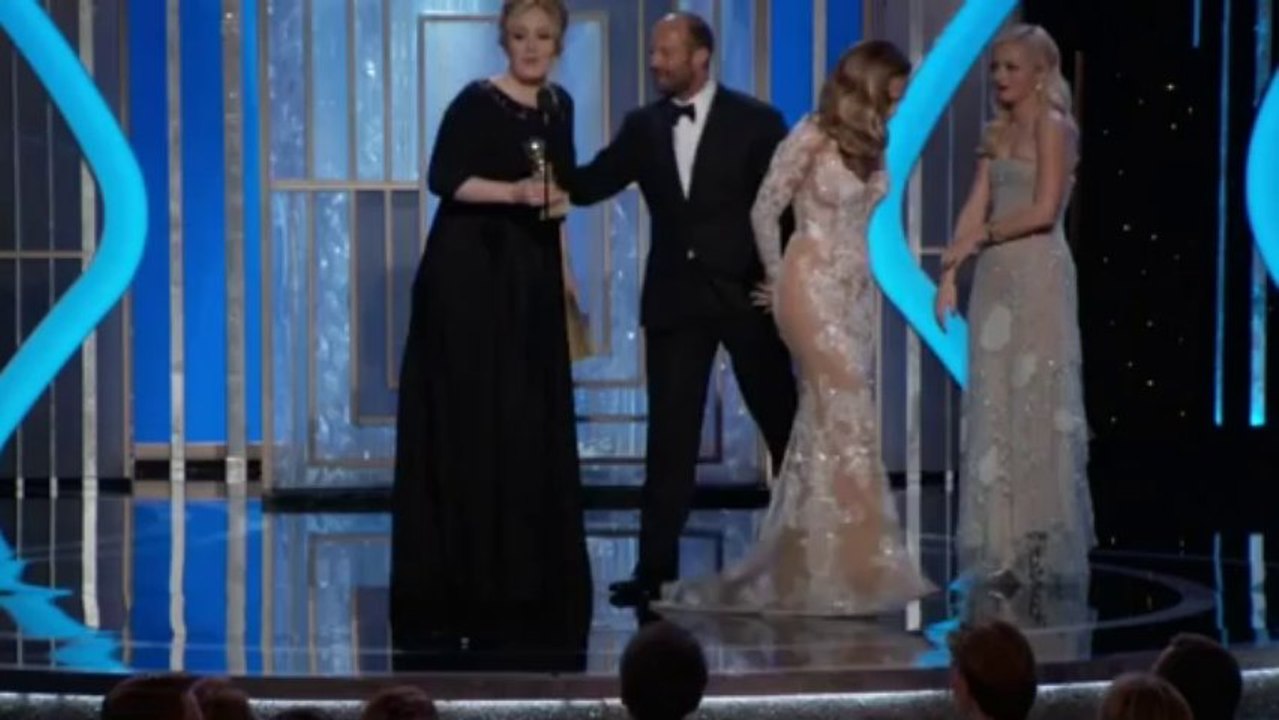 La magnifique statue d'Adele