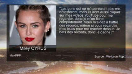 Miley Cyrus ignore ses détracteurs