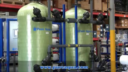Pure Aqua| Industrial Brackish Reverse Osmosis Equipment Belize 60,000 GPD