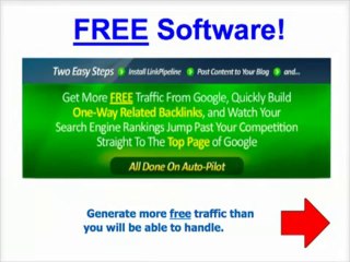 FREE Google Traffic | Free Software | LinkPipeLine.com Backlinking Steroid Monster