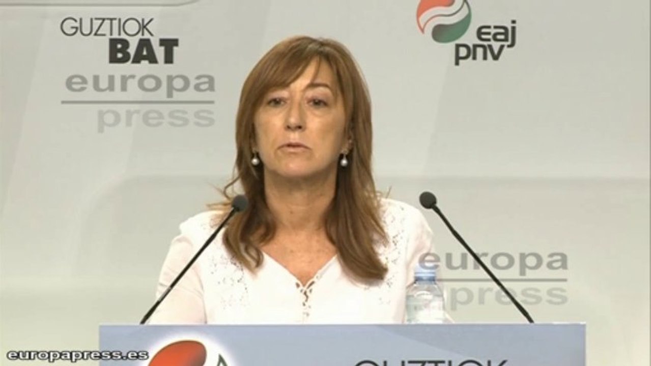 PNV: "Buena noticia suma PP a acuerdo PNV-PSE"