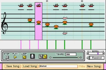 Ocarina of Time Market Theme - Mario Paint Composer