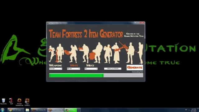 Team Fortress 2 ( TF2 ) Item Generator Free Download TF2 Ite