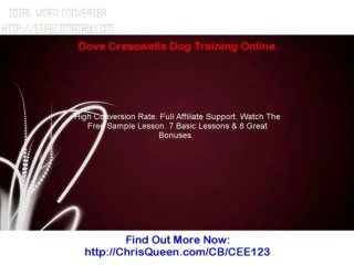 Dove Cresswells Dog Training Online.