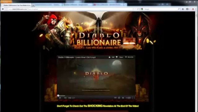 Diablo 3 Billionaire Guide Gold Secrets Review - THE TRUTH!