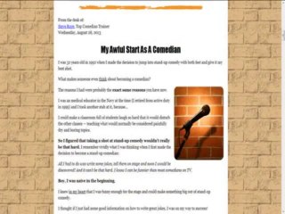 Killer Stand-up Online Course Review