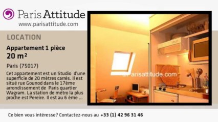 Appartement Studio à louer - Wagram, Paris - Ref. 1100