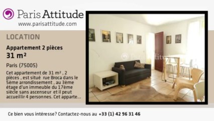 Appartement 1 Chambre à louer - Port Royal, Paris - Ref. 7865