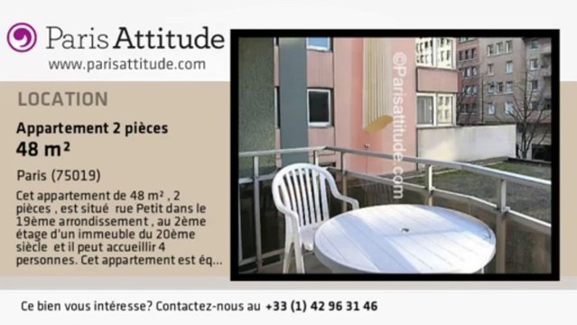 Appartement 1 Chambre à louer - Buttes Chaumont, Paris - Ref. 7136