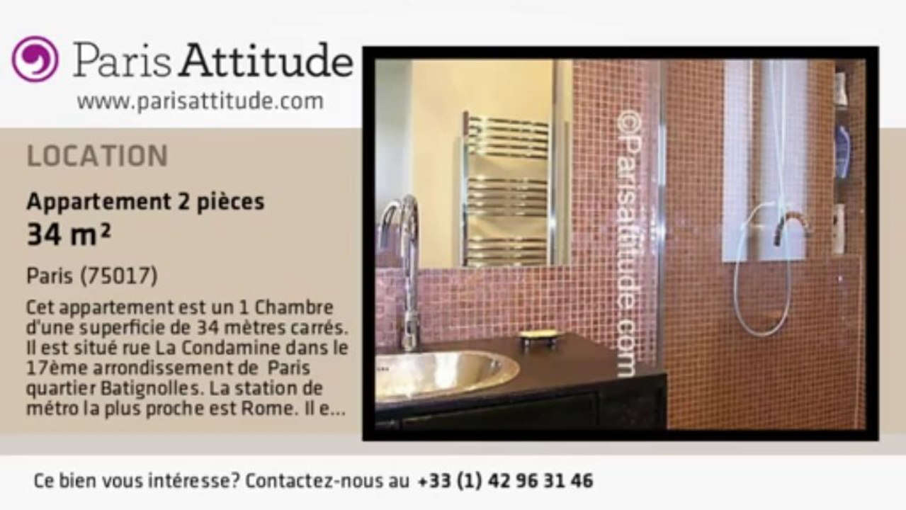 Appartement 1 Chambre à louer - Batignolles, Paris - Ref. 2919