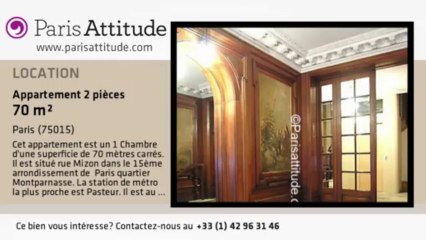 Appartement 1 Chambre à louer - Montparnasse, Paris - Ref. 4681