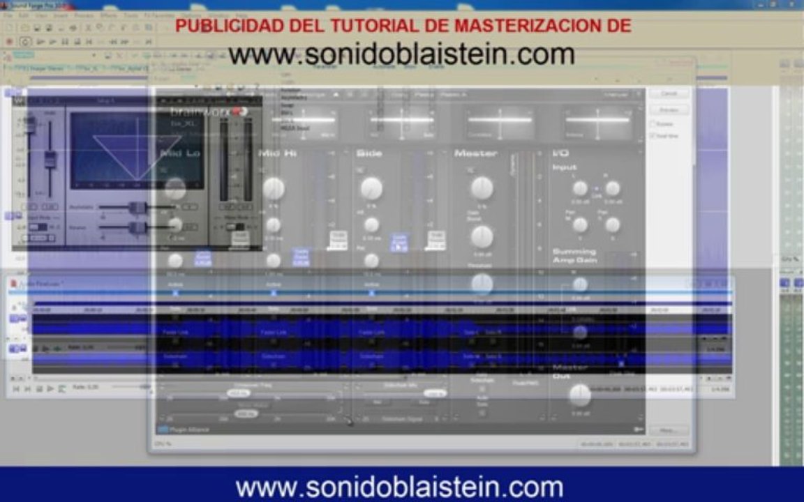 Cursos y clases a distancia de mastering de audio digital