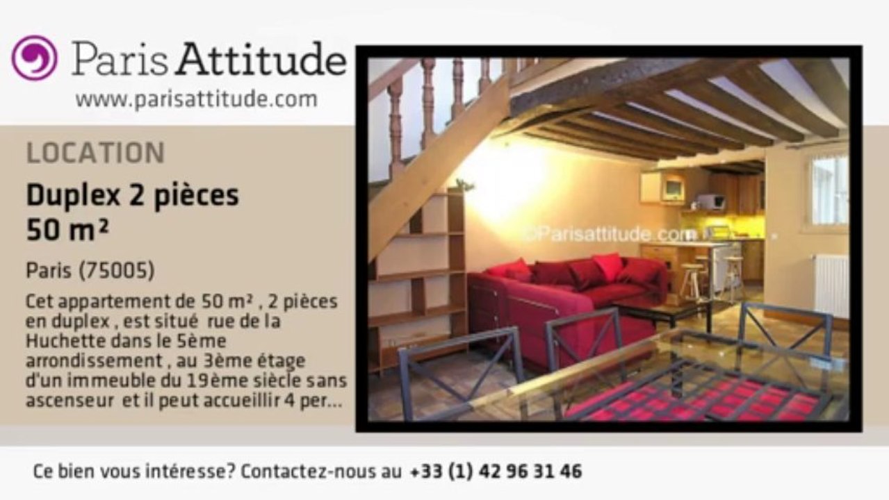 Duplex 1 Chambre à louer - Quartier Latin/St Michel, Paris - Ref. 6948