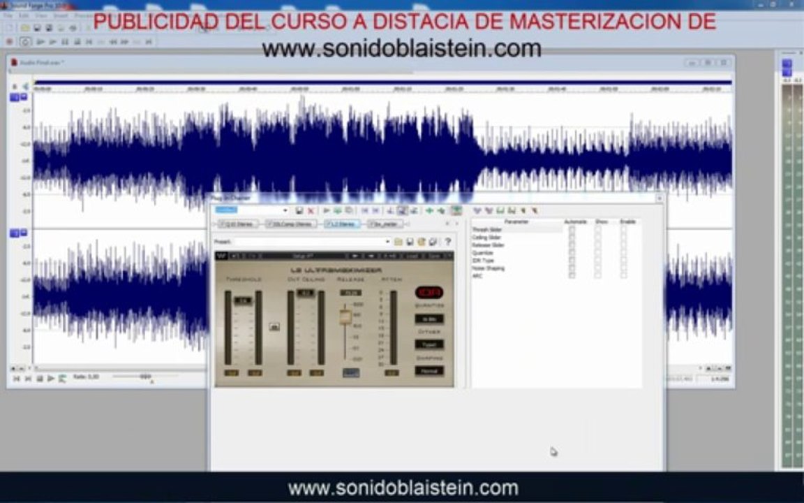 Cursos y clases de produccion musical y masterizacion