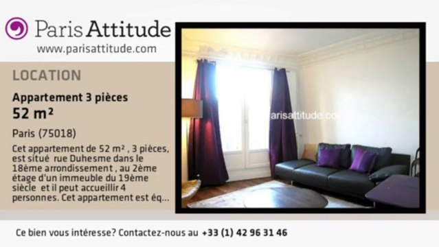 Appartement 2 Chambres à louer - Montmartre, Paris - Ref. 6880