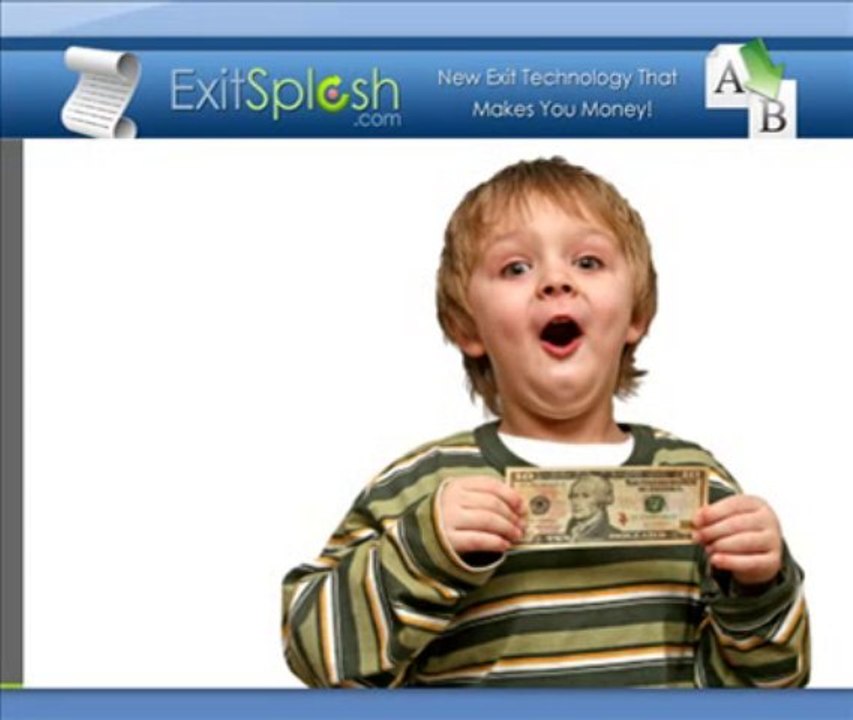 Dave Guindon's Exit Splash - Exit Page Software