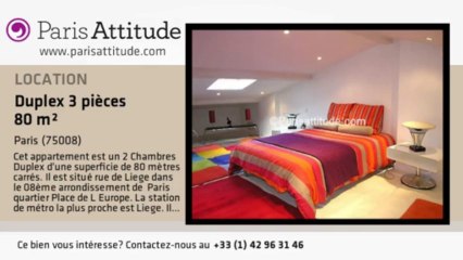 Duplex 2 Chambres à louer - St-Lazare, Paris - Ref. 479
