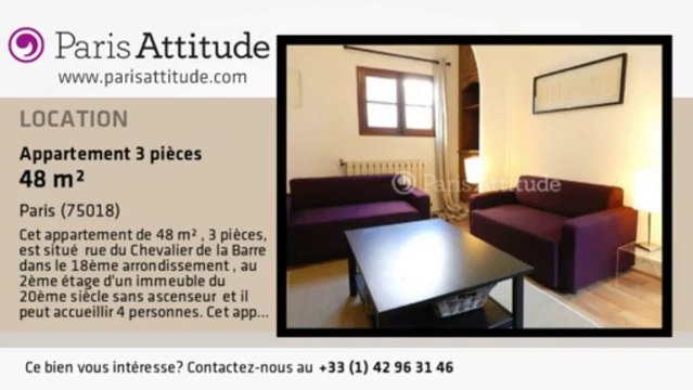 Appartement 2 Chambres à louer - Sacré Cœur, Paris - Ref. 7843