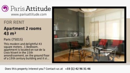 1 Bedroom Apartment for rent - Commerce, Paris - Ref. 8235