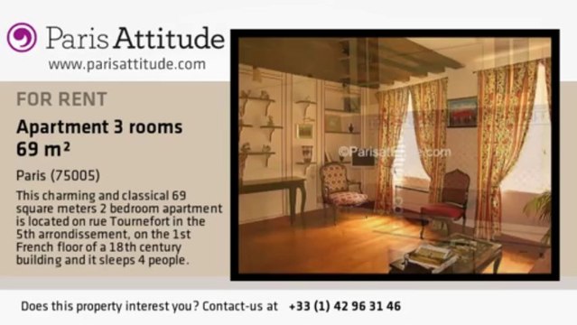 2 Bedroom Apartment for rent - Panthéon/Sorbonne, Paris - Ref. 1614