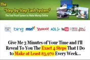 Step By Step Cash System Review & Step By Step Cash System Facts About stepbystepcashsystem.com