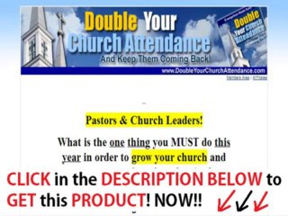 Double Your Church Attendance Deluxe Edition  + Double Your Church Attendance