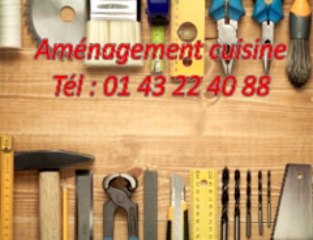 Aménagement cuisine Tél : 01 43 22 40 88