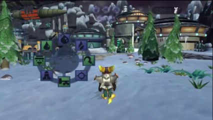 Ratchet & Clank - Planète Hoven, Usine de bombes : Explorer le désert glacé