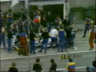 Gp Europa F1 1985: partenza e primi 15 giri.