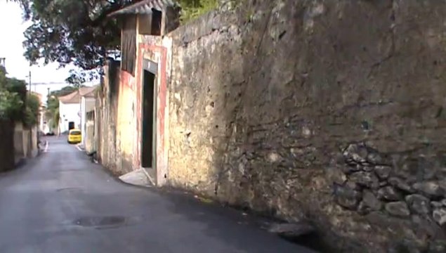 Schlittenfahrt auf Madeira Funchal Monte 25.09.2013 Hubert Fella Matthias und Dagmar Mangiapane