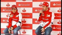 Alonso abatido por la muerte de María de Villota