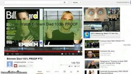 Eminem Died 100% PROOF Pt6 [im back]