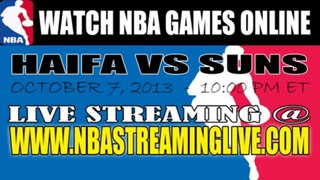 Watch Maccabi Haifa vs Phoenix Suns Game Live Online NBA Streaming