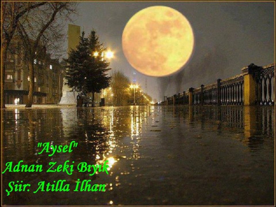 "AYSEL"- ADNAN ZEKİ BIYIK (ATİLLA İLHAN ŞİİRİ)
