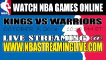 Watch Sacramento Kings vs Golden State Warriors Live Streaming Game Online